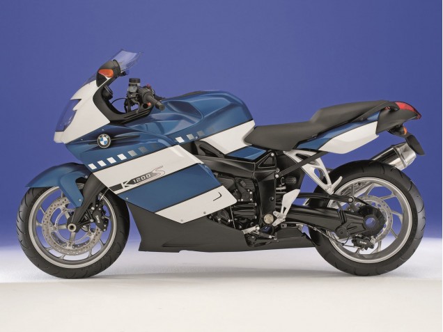 Acquista Carene Moto BMW K1200S 2005-2010 - Bianco Blu Scuro