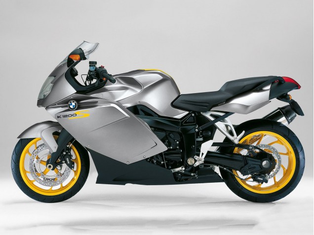 Acquista Kit Carena Moto BMW K1200S 2005-2010 - Argento Giallo Nero