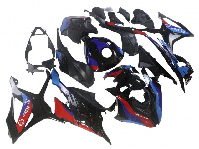 Acquista Carena Moto BMW S1000RR 2023-2024 - Nero Blu Rosso