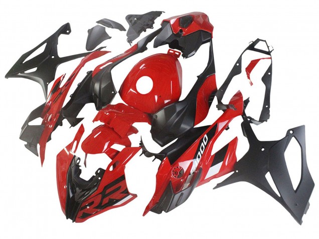 Acquista Carena Moto BMW S1000RR 2023-2024 - Rosso Nero Opaco