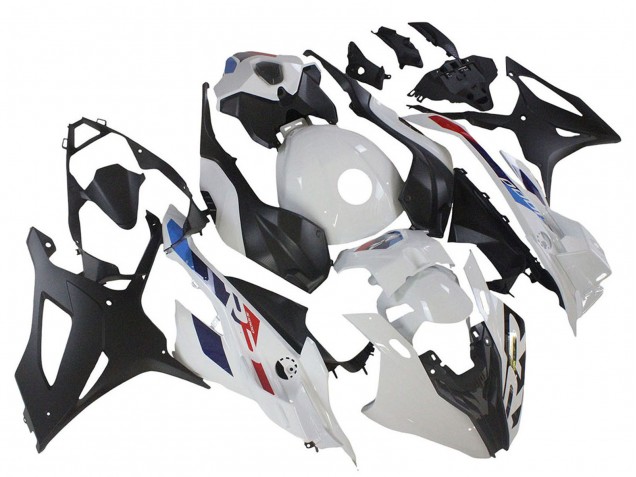Acquista Carena Moto BMW S1000RR 2023-2024 - Bianco Blu Rosso Nero Opaco