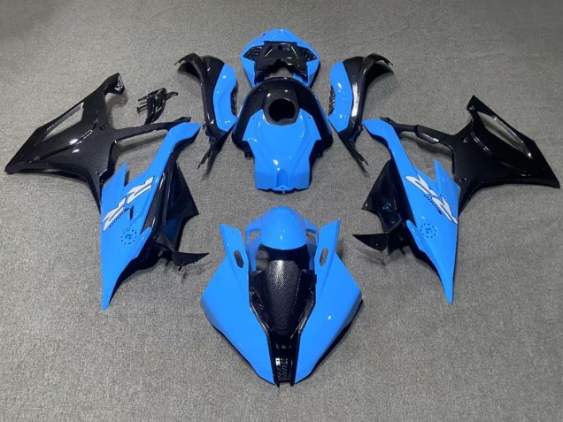 Acquista Carena Moto BMW S1000RR 2019-2022 - Blu Nero Fibra di Carbonio