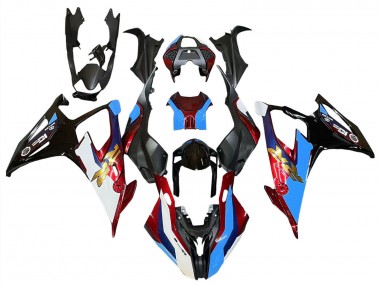 Acquista Carena Moto BMW S1000RR 2019-2022 - Nero Rosso Blu