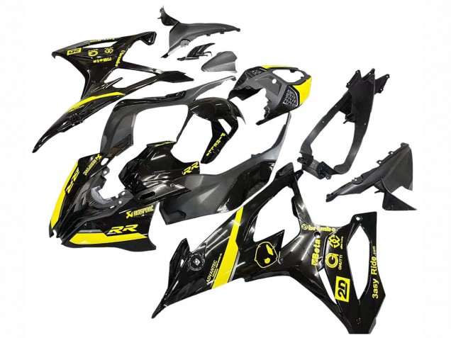 Acquista Carena Moto BMW S1000RR 2019-2022 - Nero Lucido Giallo