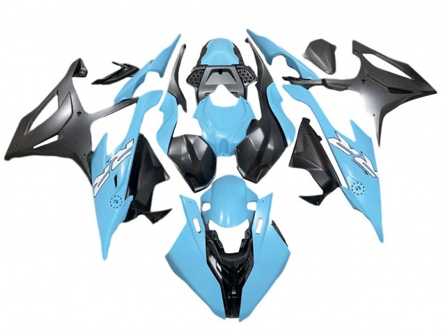 Acquista Carena Moto BMW S1000RR 2019-2022 - Blu Nero Opaco Bianco
