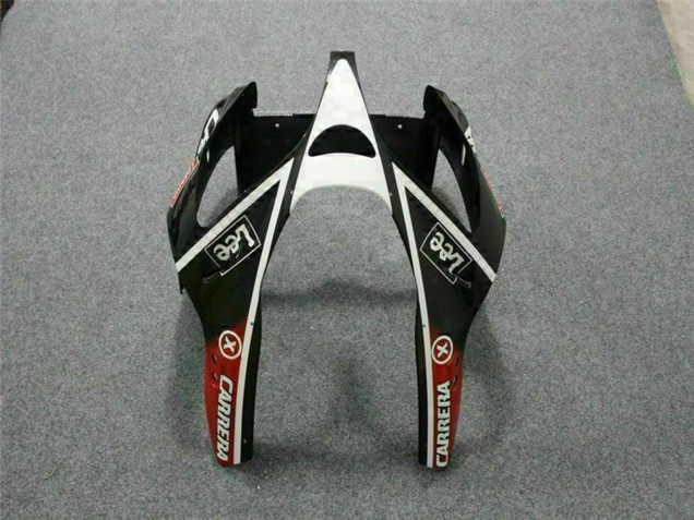 Acquista Carena Moto Kawasaki ZX6R 2000-2002 - Bianco Rosso Giallo Verde Nero Lucido Stella EuroBet