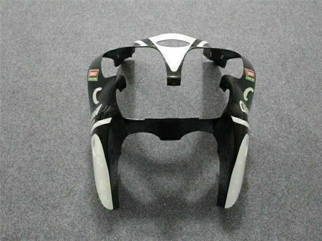 Acquista Carena Moto Kawasaki ZX6R 2000-2002 - Bianco Rosso Giallo Verde Nero Lucido Stella EuroBet