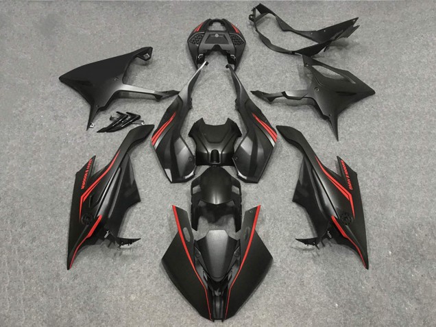 Acquista Carena Moto BMW S1000RR 2019-2022 - Nero Opaco Rosso