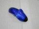 Acquista Carena Moto Kawasaki ZX6R 2000-2002 - Blu Nero Lucido Elf Bridgestone