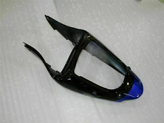 Acquista Carena Moto Kawasaki ZX6R 2000-2002 - Blu Nero Lucido Elf Bridgestone