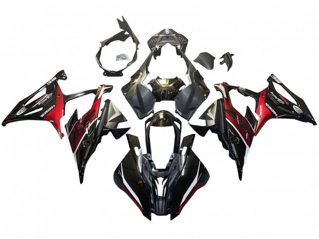 Acquista Carena Moto BMW S1000RR 2019-2022 - Nero Rosso Scuro