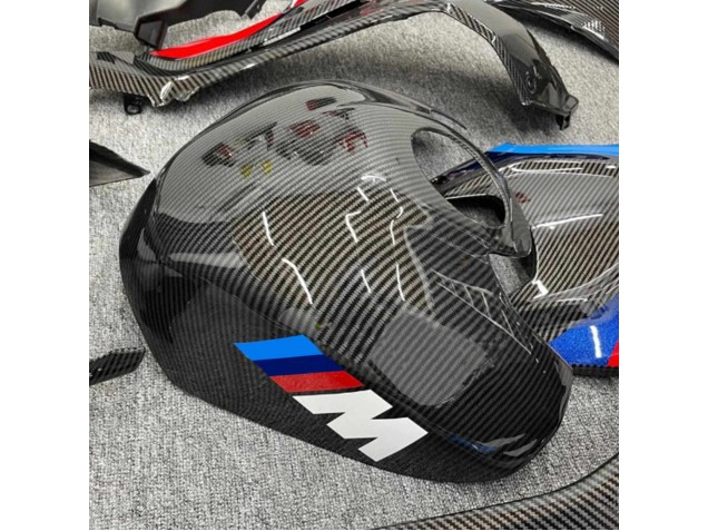 Acquista Carena Moto BMW S1000RR 2019-2022 - Nero Blu Rosso Fibra di Carbonio
