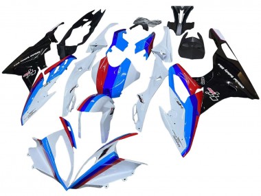 Acquista Kit Carena Moto BMW S1000RR 2015-2016 - Bianco Rosso Blu Nero Lucido
