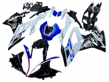 Acquista Kit Carena Moto BMW S1000RR 2015-2016 - Bianco Blu Nero Lucido