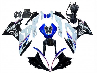Acquista Kit Carena Moto BMW S1000RR 2015-2016 - Bianco Blu Nero Lucido