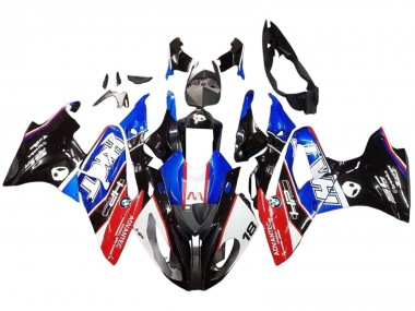 Acquista Carena Moto BMW S1000RR 2015-2016 - Blu Rosso Nero Lucido