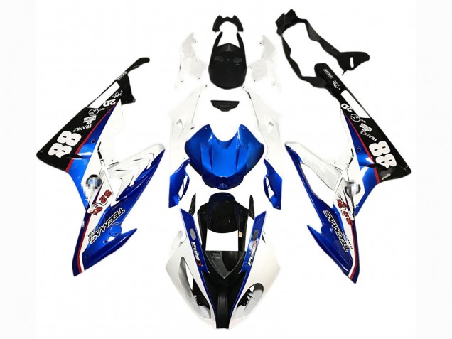 Acquista Carena Moto BMW S1000RR 2015-2016 - Bianco Blu Nero 88