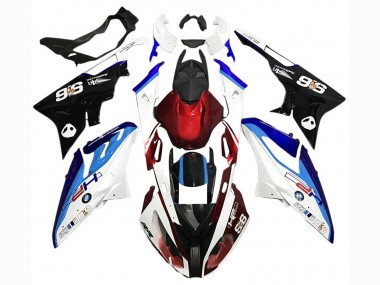 Acquista Kit Carena Moto BMW S1000RR 2015-2016 - Bianco Rosso Blu Nero