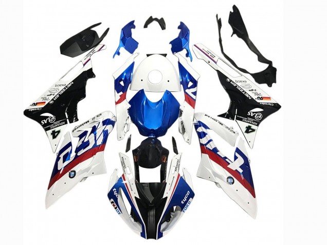 Acquista Carena Moto BMW S1000RR 2015-2016 - Bianco Rosso Blu Nero Tyco