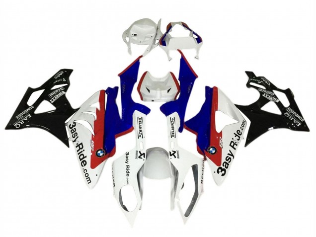 Acquista Carena Moto BMW S1000RR 2015-2016 - Bianco Rosso Blu Nero Lucido