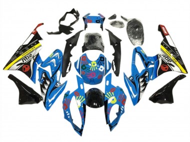 Acquista Kit Carena Moto BMW S1000RR 2015-2016 - Giallo Blu Nero Squalo