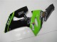 Acquista Carena Moto Kawasaki ZX6R 2005-2006 - Verde Nero Lucido Elf