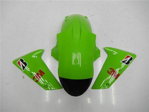 Acquista Carena Moto Kawasaki ZX6R 2005-2006 - Verde Nero Lucido Elf