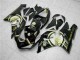 Acquista Carena Moto Kawasaki ZX6R 2005-2006 - Nero Lucido Bianco Oro Lucky Strike