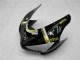 Acquista Carena Moto Kawasaki ZX6R 2005-2006 - Nero Lucido Bianco Oro Lucky Strike