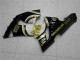 Acquista Carena Moto Kawasaki ZX6R 2005-2006 - Nero Lucido Bianco Oro Lucky Strike