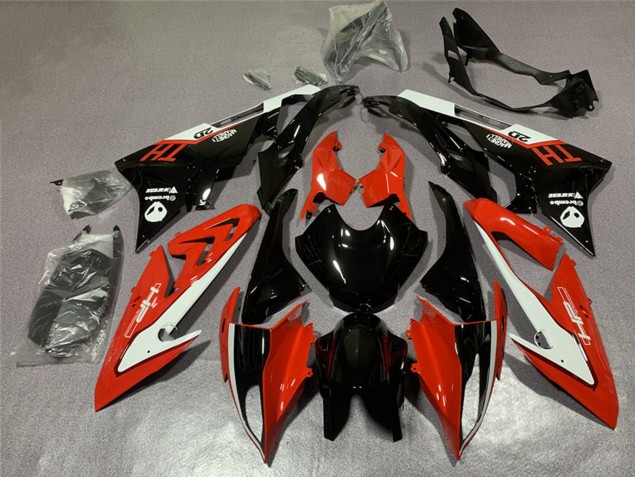 Acquista Carena Moto BMW S1000RR 2015-2016 - Bianco Rosso Nero Lucido
