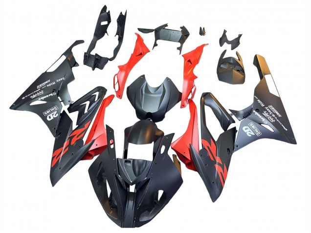 Acquista Carena Moto BMW S1000RR 2015-2016 - Nero Opaco Rosso