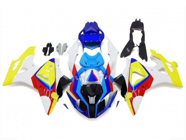Acquista Carena Moto BMW S1000RR 2009-2014 - Bianco Rosso Blu Giallo