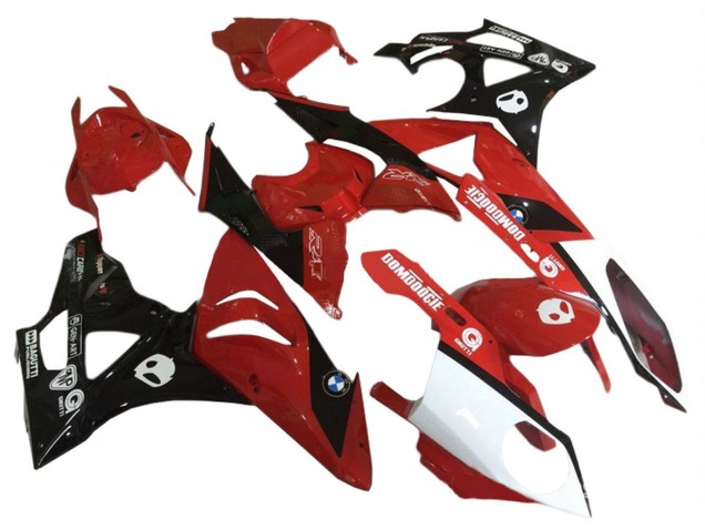 Acquista Carena Moto BMW S1000RR 2009-2014 - Rosso Bianco Nero Lucido