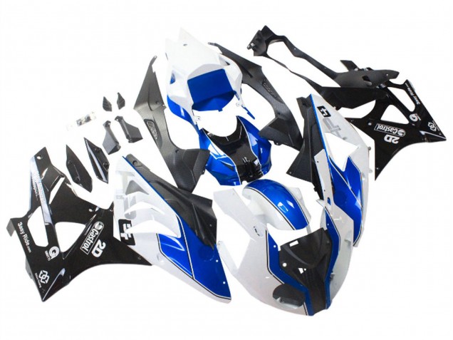 Acquista Carena Moto BMW S1000RR 2009-2014 - Bianco Blu Nero Lucido Castrol