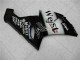 Acquista Carena Moto Kawasaki ZX6R 2005-2006 - Nero Lucido Bianco West