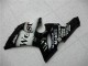 Acquista Carena Moto Kawasaki ZX6R 2005-2006 - Nero Lucido Bianco West