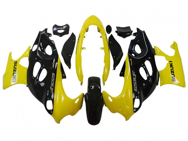 Acquista Carena Moto Suzuki GSX600F/GSX750F 2004-2006 - Nero Lucido Giallo