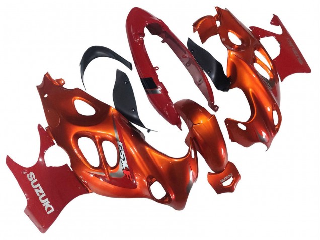 Acquista Carena Moto Suzuki GSX600F/GSX750F 2004-2006 - Burnt Arancia Bianco Logo
