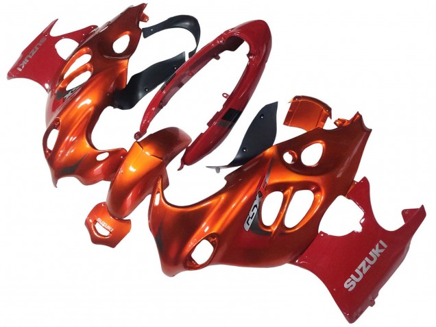 Acquista Carena Moto Suzuki GSX600F/GSX750F 2004-2006 - Burnt Arancia Bianco Logo