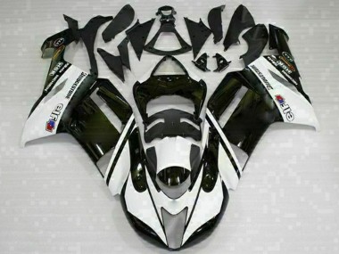 Acquista Carena Moto Kawasaki ZX6R 2007-2008 - Nero Bianco