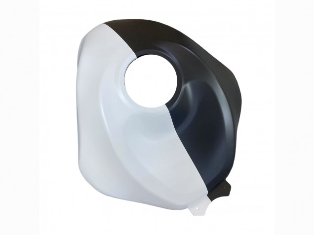 Acquista Carena Moto Kawasaki ZX6R 2023-2025 - Nero Bianco Fiore