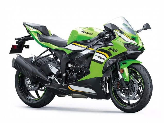 Acquista Carena Moto Kawasaki ZX6R 2023-2025 - Verde Bianco Nero Ninja