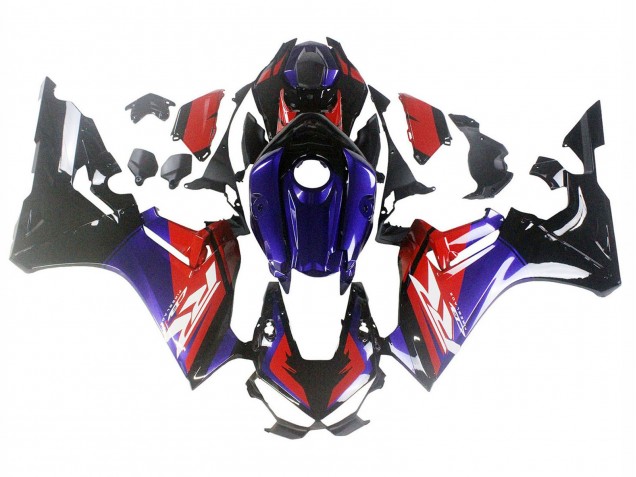 Acquista Carena Moto Honda CBR1000RR 2017-2023 - Rosso Blu Nero Lucido