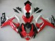Acquista Carena Moto Suzuki GSXR 600 / GSXR 750 2006-2007 - Bianco Rosso Nero Lucido