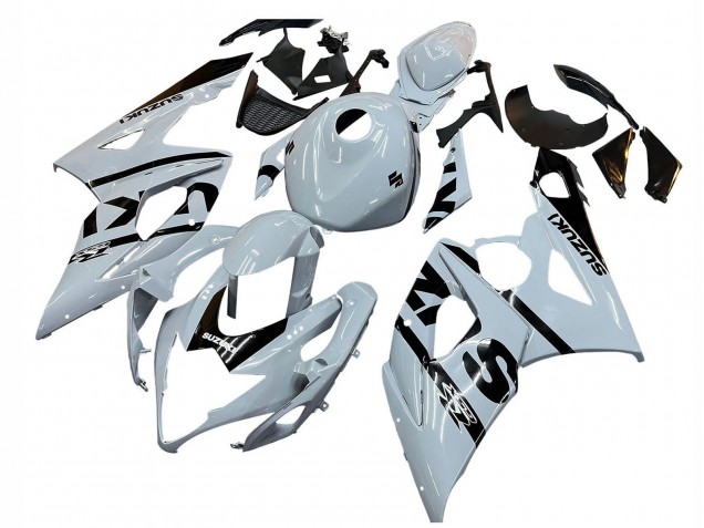 Acquista Carena Moto Suzuki GSXR 1000 2005-2006 - Bianco Nero