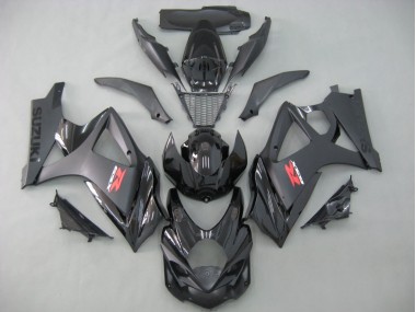 Acquista Carena Moto Suzuki GSXR 1000 2007-2008 - Nero Opaco Nero Lucido