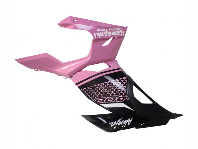 Acquista Carena Moto Kawasaki Ninja 400 2018-2024 - Rosa Nero Opaco Honeycomb