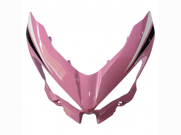 Acquista Carena Moto Kawasaki Ninja 400 2018-2024 - Rosa Nero Opaco Honeycomb