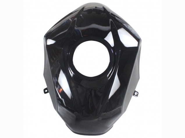 Acquista Carena Moto Kawasaki Ninja 400 2018-2024 - Nero Lucido Nero Opaco Bianco Decals